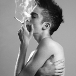 男生抽煙頭像
